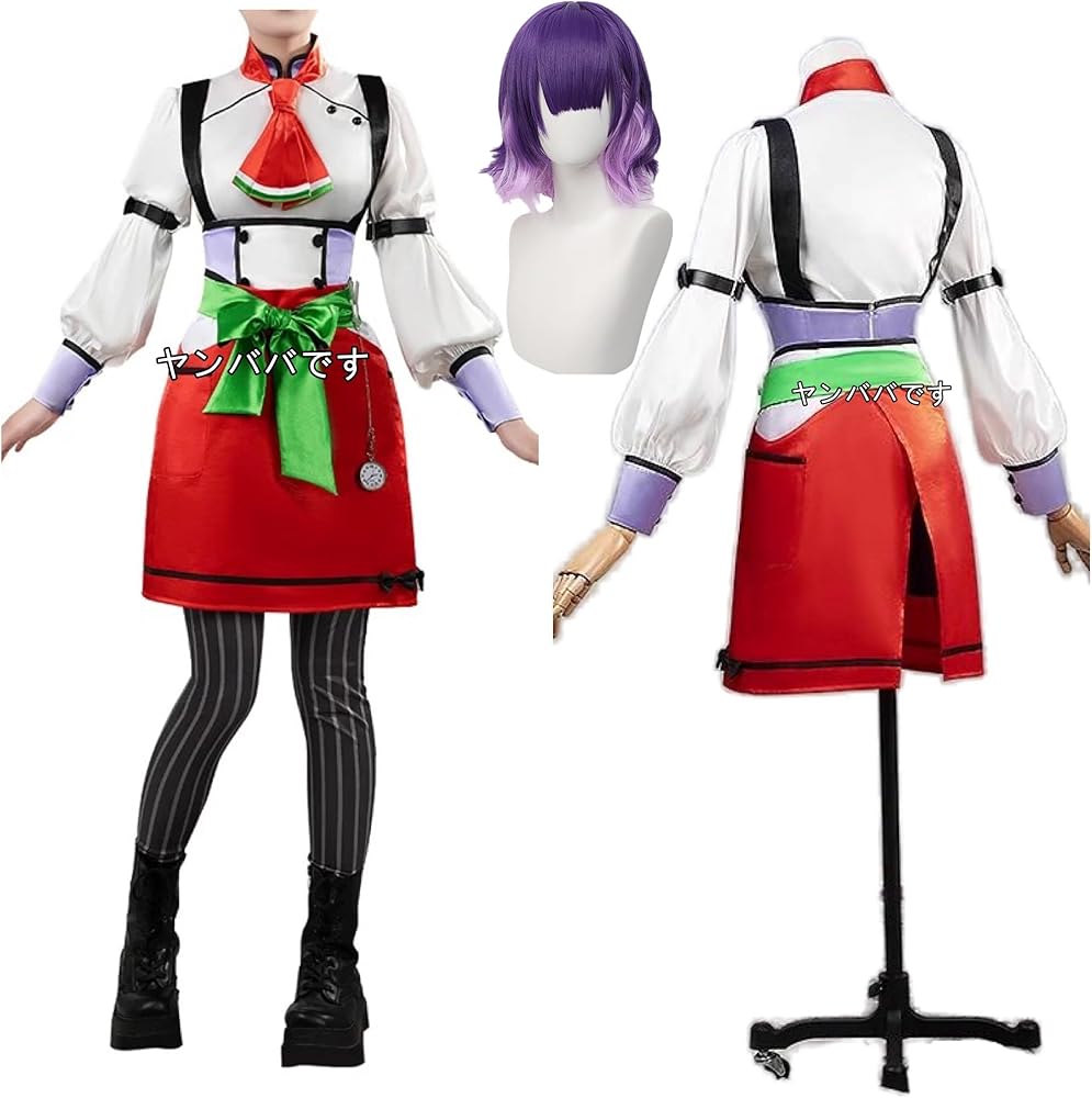 Amazon.co.jp: [ヤンババです] 七瀬すず菜コスプレ 衣装+ウィッグ : ホビー