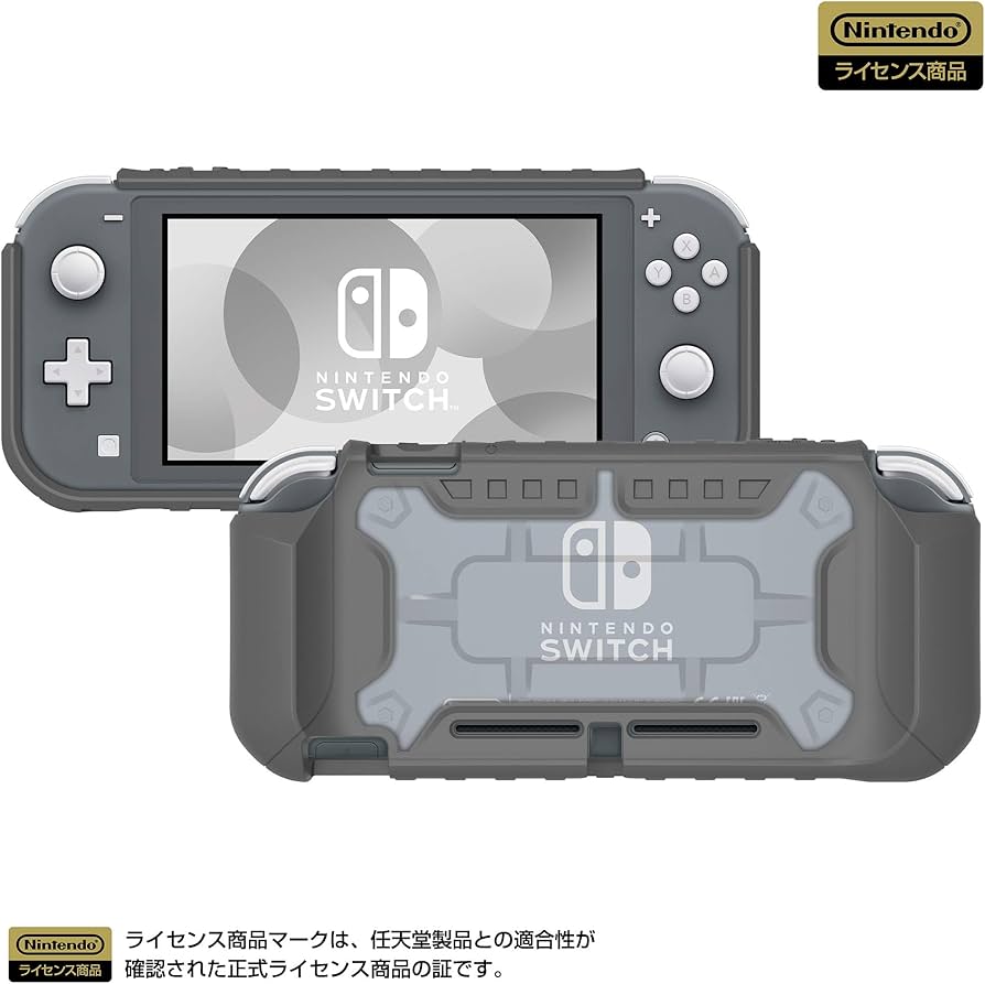 ジャンク品】ニンテンドースイッチライト グレー箱あり 部品取り 修理