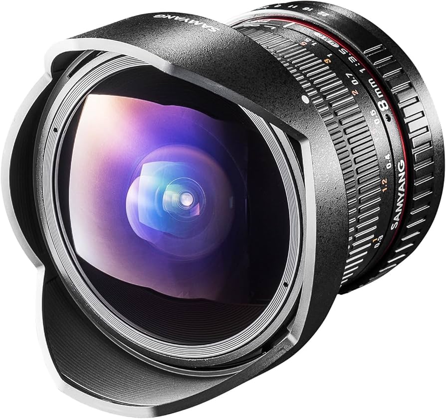 Amazon.com : SAMYANG 8 mm f/3.5 UMC CS II fisheye Lens - for Canon