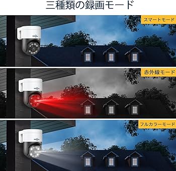 Amazon.co.jp: 【800万画素P0Eセット】POE有線接続 防犯カメラセット