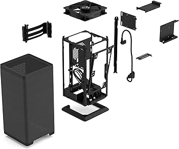 Amazon.com: Fractal Design Mood Black PC Case - Sleek Fabric