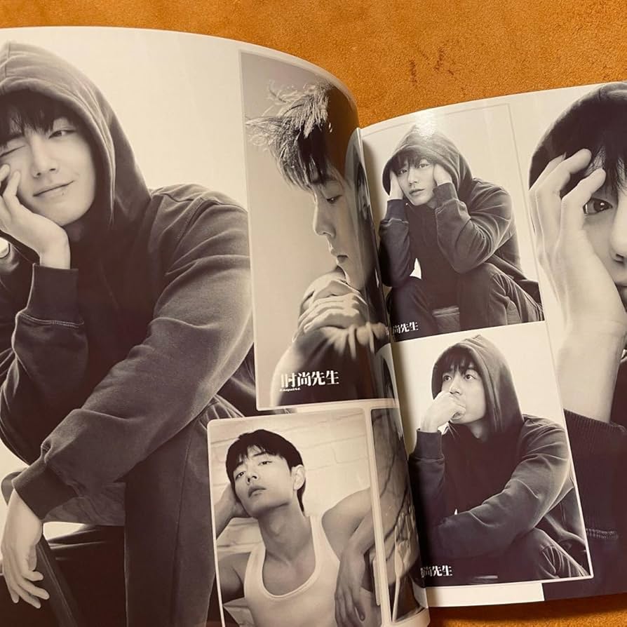 Amazon.co.jp: 肖戦 シャオジャン スタジオ2023最新34P写真集(二