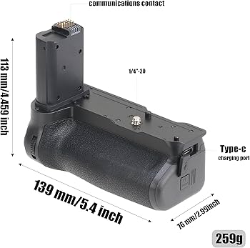 Amazon | Hersmay 縦型ホルダー マルチバッテリーグリップ Nikon Z8
