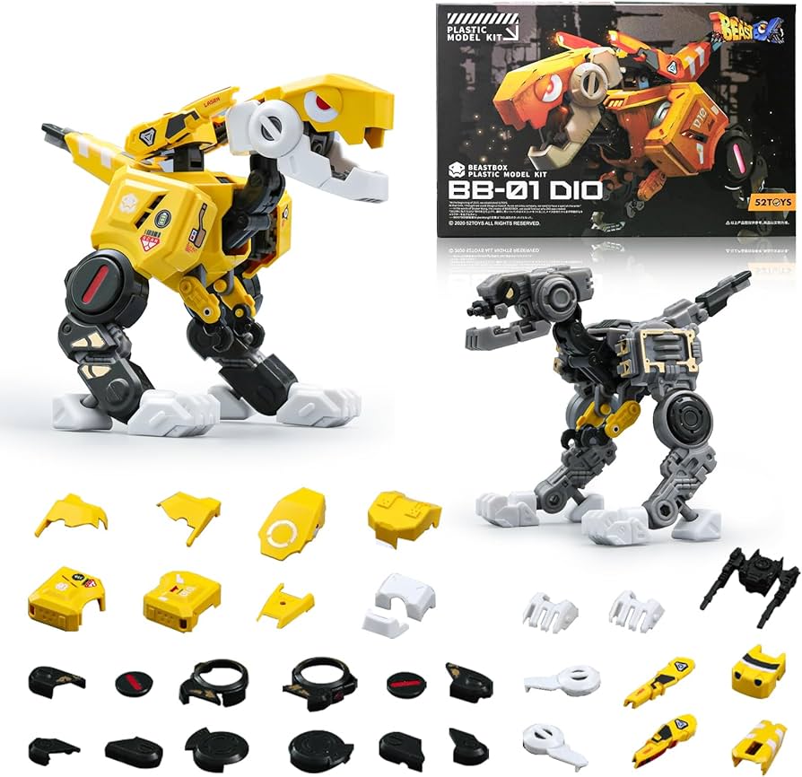 Amazon.co.jp: 52TOYS ビーストボックス プラスチックモデルキット DIO