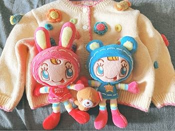 Amazon.co.jp: メゾピアノ平成レトロ ベリエちゃんぬいぐるみセット 超