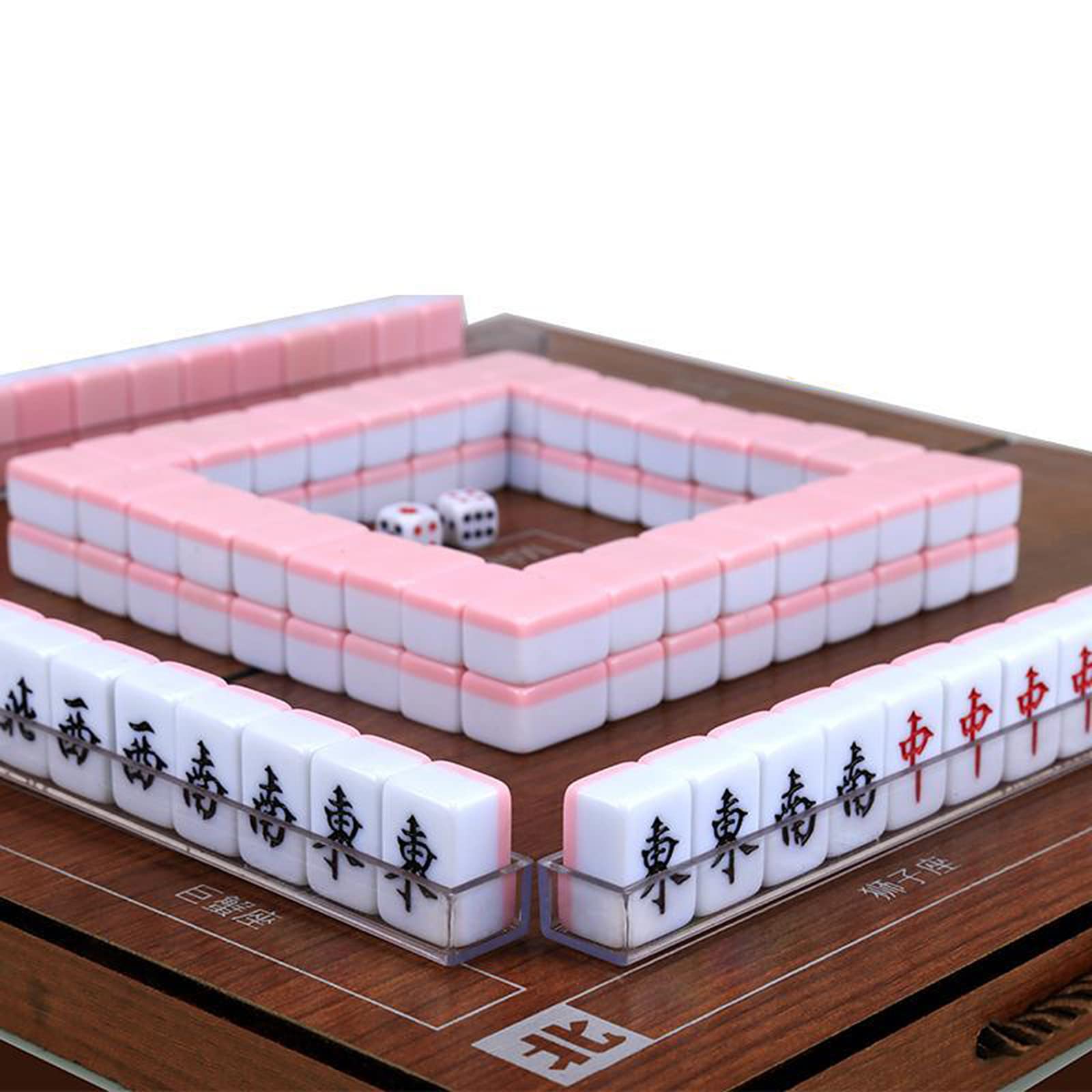 Amazon | ミニ麻雀セット ミニ144麻雀牌セット、 ポータブル麻雀セット