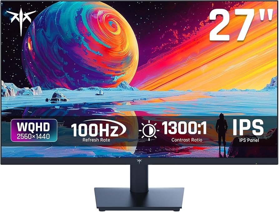 Amazon.com: KTC 27 Inch QHD(2560 * 1440) 100Hz Computer Monitor