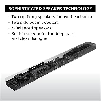 Amazon.com: Sony HT-A7000 7.1.2ch 500W Dolby Atmos Sound Bar