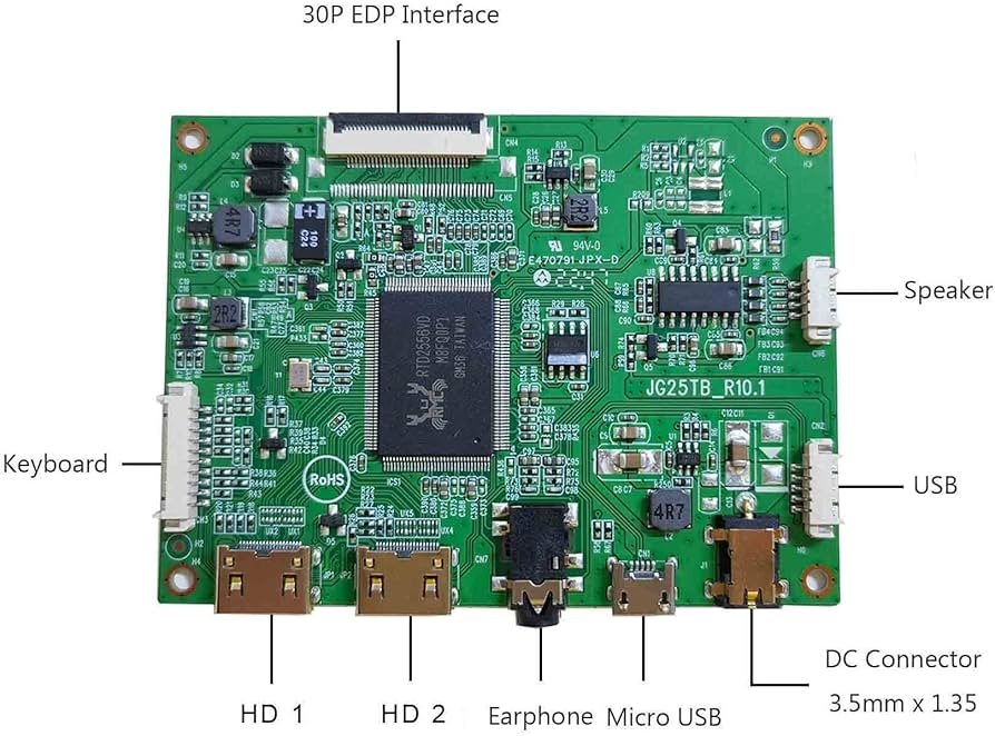 Amazon.com: VSDISPLAY Mini LCD Controller Board Work for 11.6 13.3