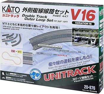 Amazon.com: Kato USA Model Train Products V16 UNITRACK Japanese
