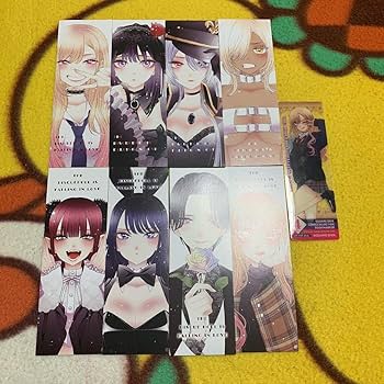 Amazon.co.jp: その着せ替え人形は恋をする しおり全種＋クリアしおり