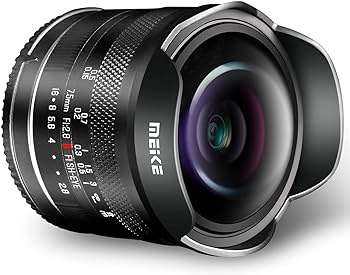 Amazon.com : Meike 7.5mm f2.8 Ultra Wide Angle Manual Focus