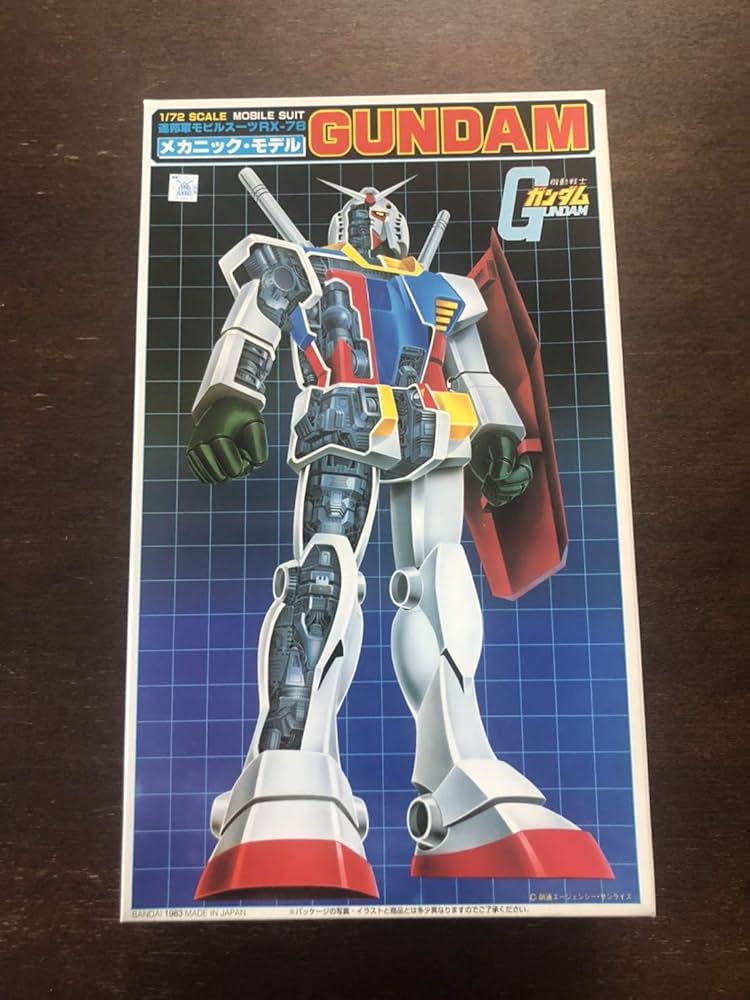 Amazon.com: Bandai 1/72 Mechanic Model RX-78 Gundam (Japan Import
