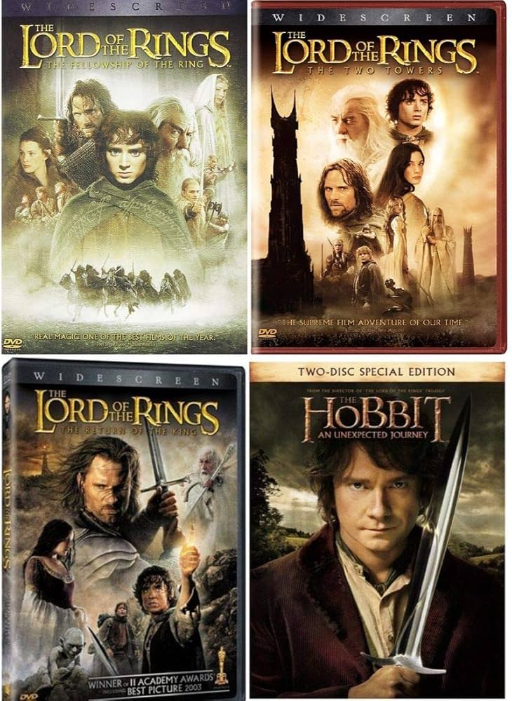 Amazon.com: Lord of the Rings Trilogy (8 Disc DVD Set): The