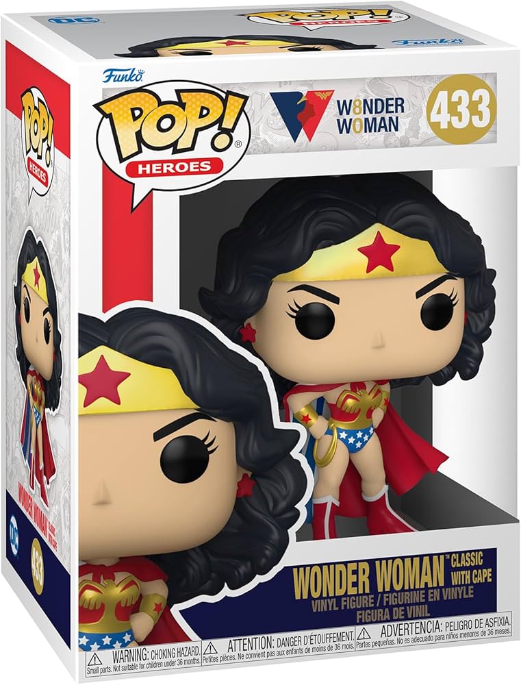 Amazon.com: Funko POP Heroes: Wonder Woman 80th - Wonder Woman
