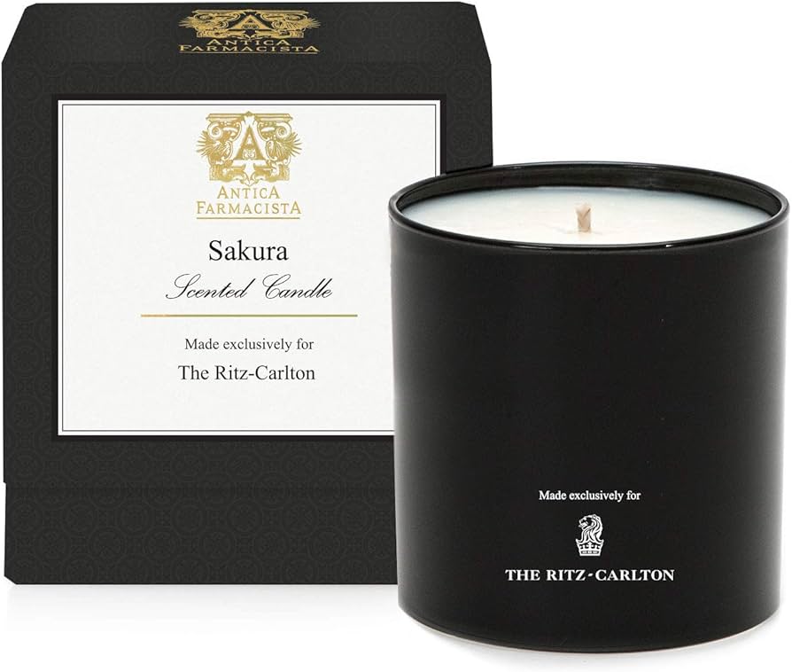 Amazon.com: The Ritz-Carlton Sakura Candle by Antica Farmacista