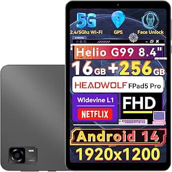 Amazon.com : Headwolf FPad5 Pro 8.4