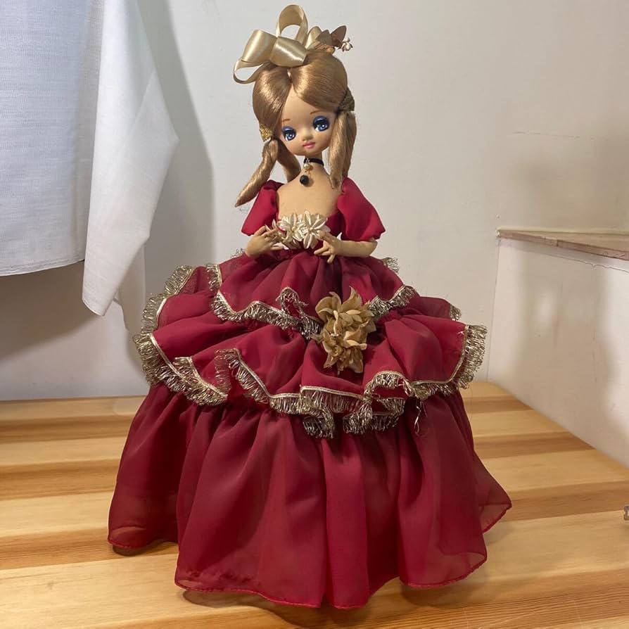 Amazon.co.jp: フランス人形 ビスクドール スキヨドール 女の子 ドレス