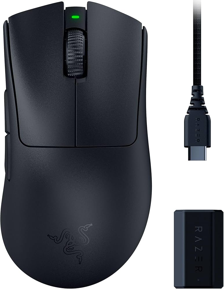Amazon.com: Razer DeathAdder V3 Pro Wireless Gaming Mouse +