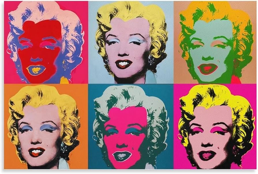 Amazon.co.jp: Andy Warholアンディ・ウォーホル画家の作品「マリリン