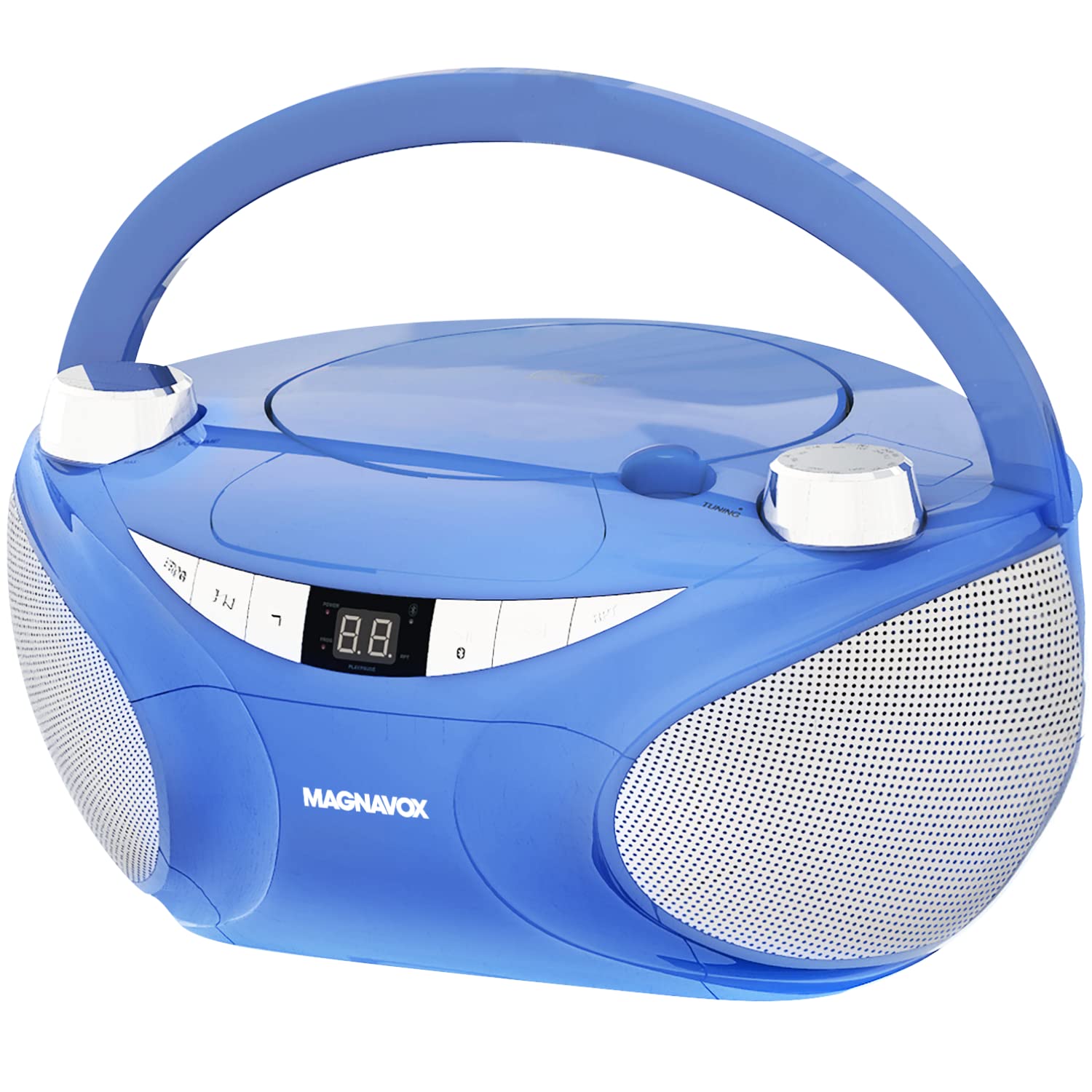 Amazon.com: Magnavox MD6949 Portable Top Loading CD Boombox with