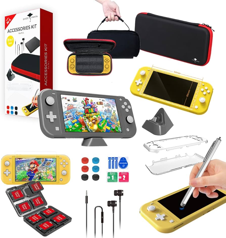 Amazon.com: Switch Lite 12 in 1 Accessories Kit For Nintendo