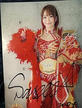 Amazon.co.jp: 女子プロレス sareee サリー マリーゴールド 直筆サイン