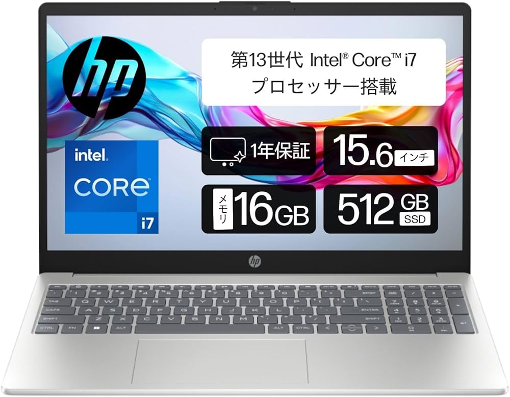 Amazon.co.jp: 【Amazon.co.jp限定】 HP ノートパソコン 15-fd 15.6