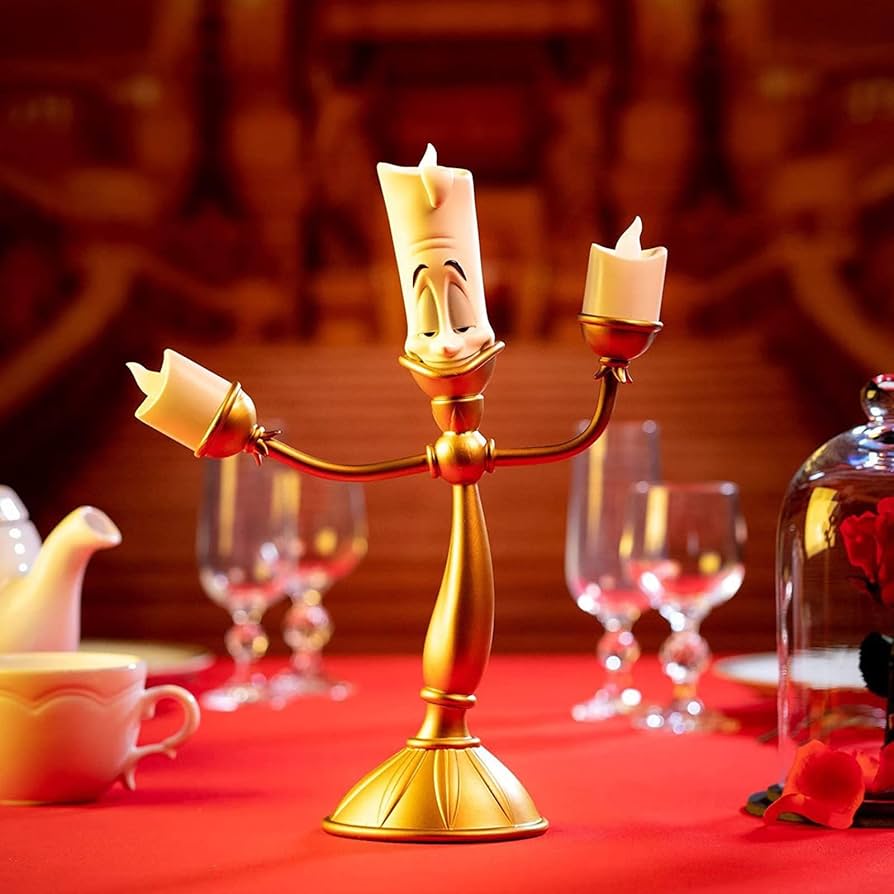 Amazon.com: Beauty and The Beast Candle Holder Candle Holder
