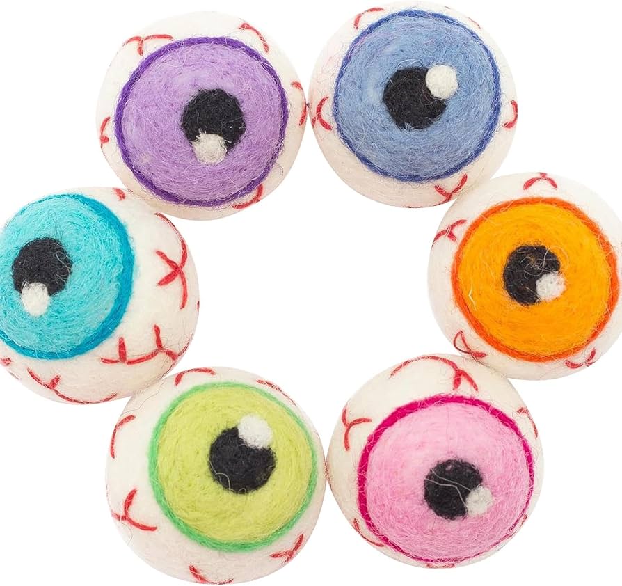 Amazon | ハロウィン用フェルト目玉 - 不気味なハロウィンフェルト目玉