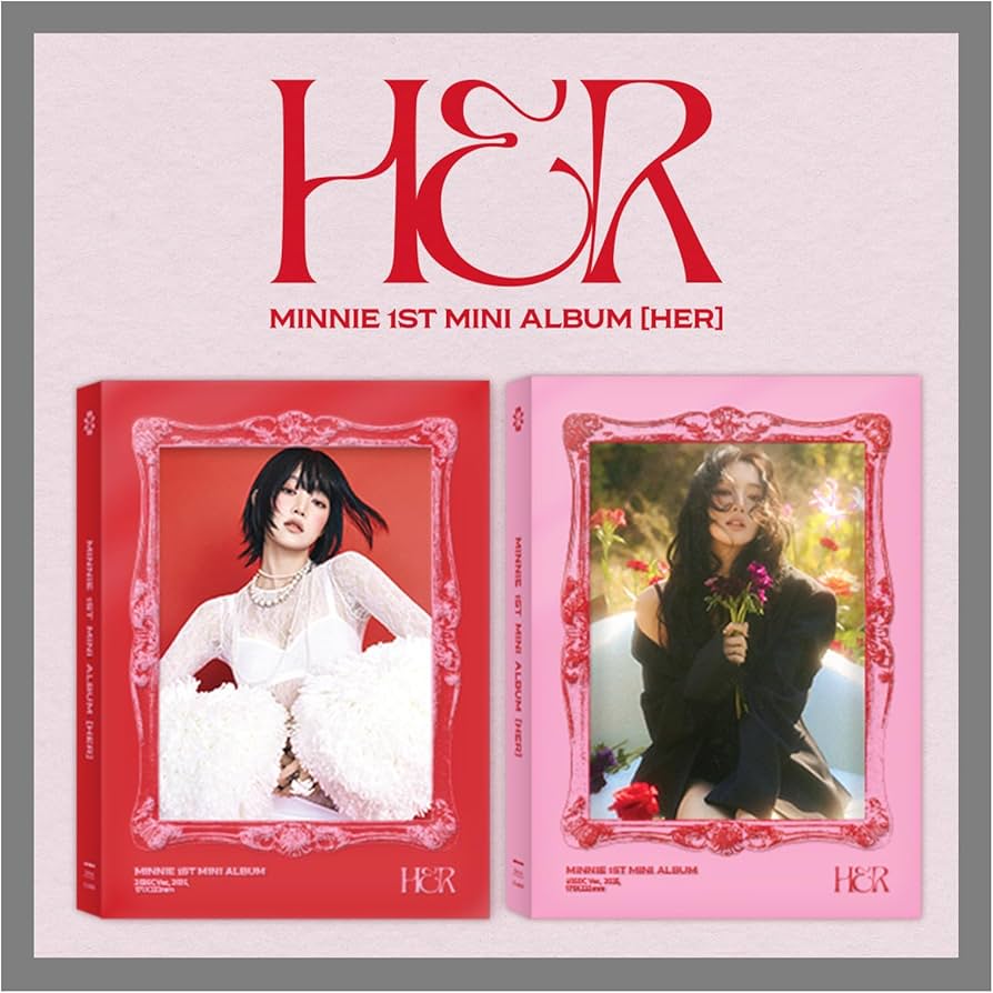 Amazon.com: (G) I-DLE Minnie HER 1st Mini Album with Tracking