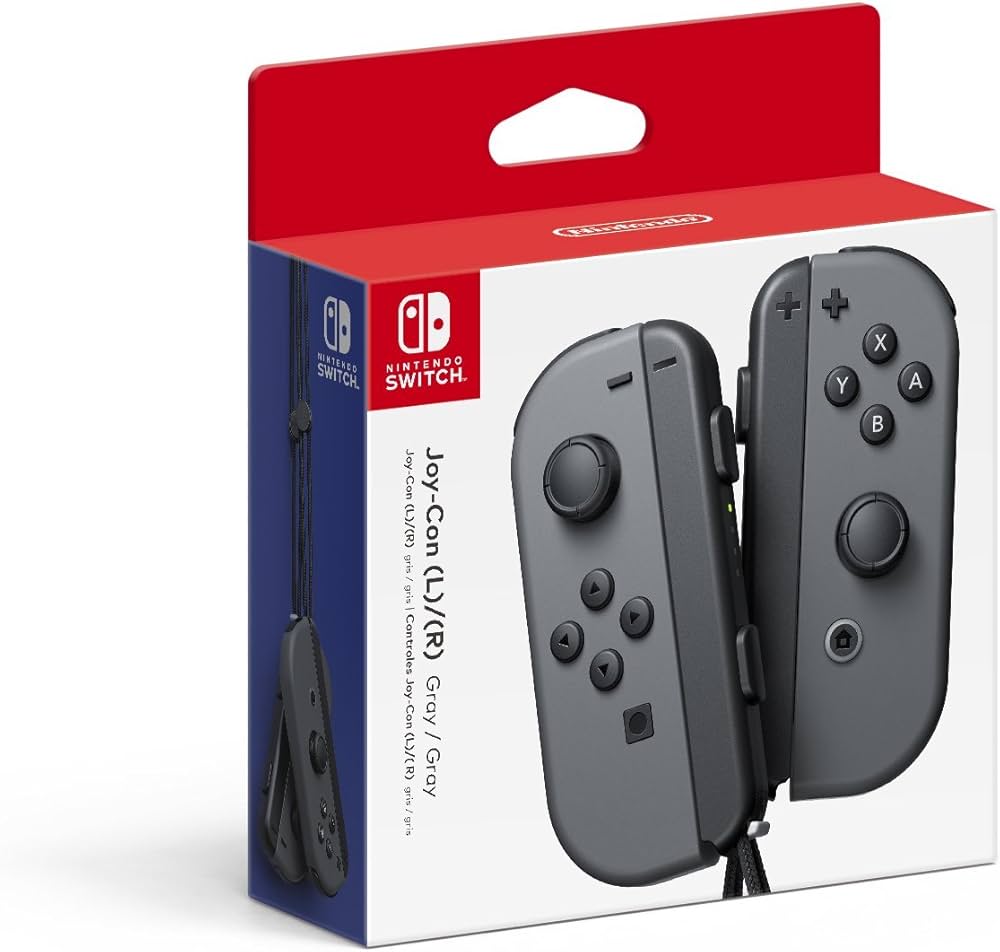 Amazon.com: Nintendo Switch Joy-Con (L/R) Gaming Controller, Gray