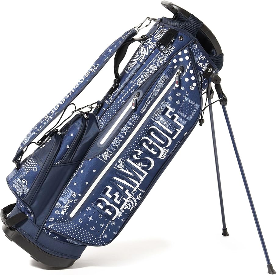Amazon.co.jp: [ビームスゴルフ] キャンパス・バッグ バンダナプリント