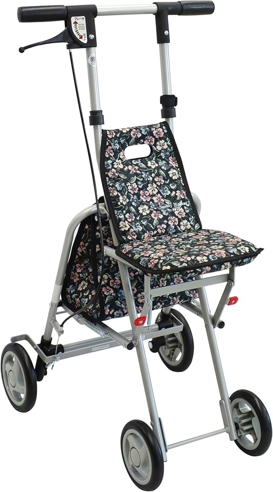 Amazon | 島製作所 シルバーカー サニーウォーカー AS-III 小花