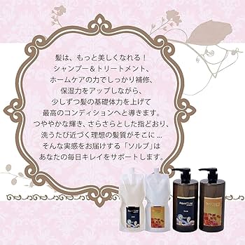 Amazon | 【美容室専売品】ソルブシャンプーAquaflow｜ソルブ