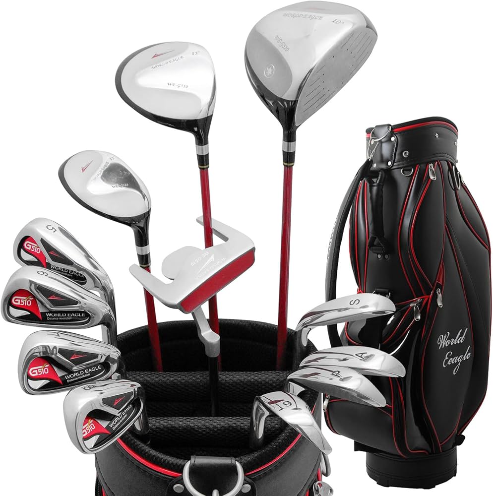 Amazon.co.jp: WORLD EAGLE G510 メンズ クラブセット 12本 右用/S