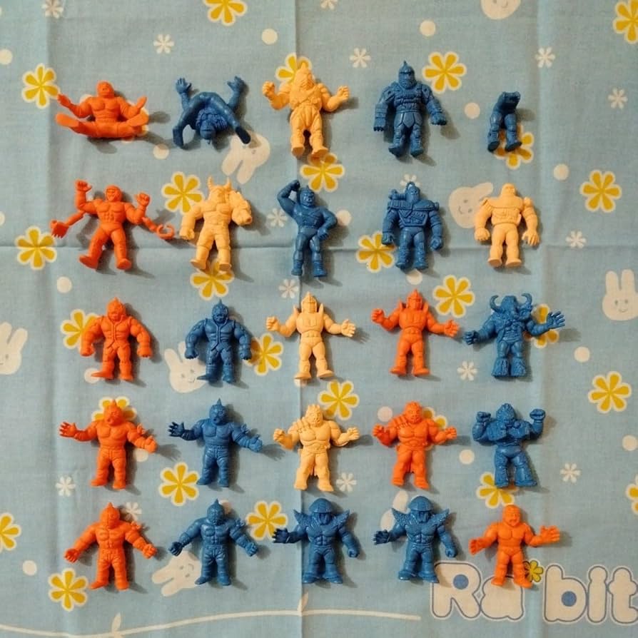 Amazon.co.jp: キン肉マン キン消し キンケシ 復刻版3 キン肉王位争奪