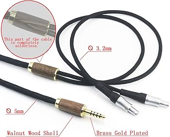 Amazon | NewFantasia 4.4mm バランスケーブル ゼンハイザー HD800