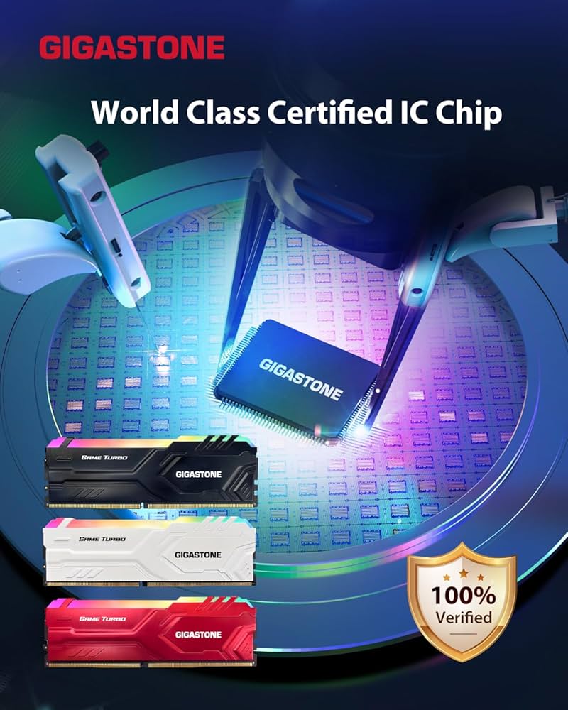 Amazon.co.jp: 【発光型 DDR4】GIGASTONE Game TURBO 16GBx4枚 (64GB