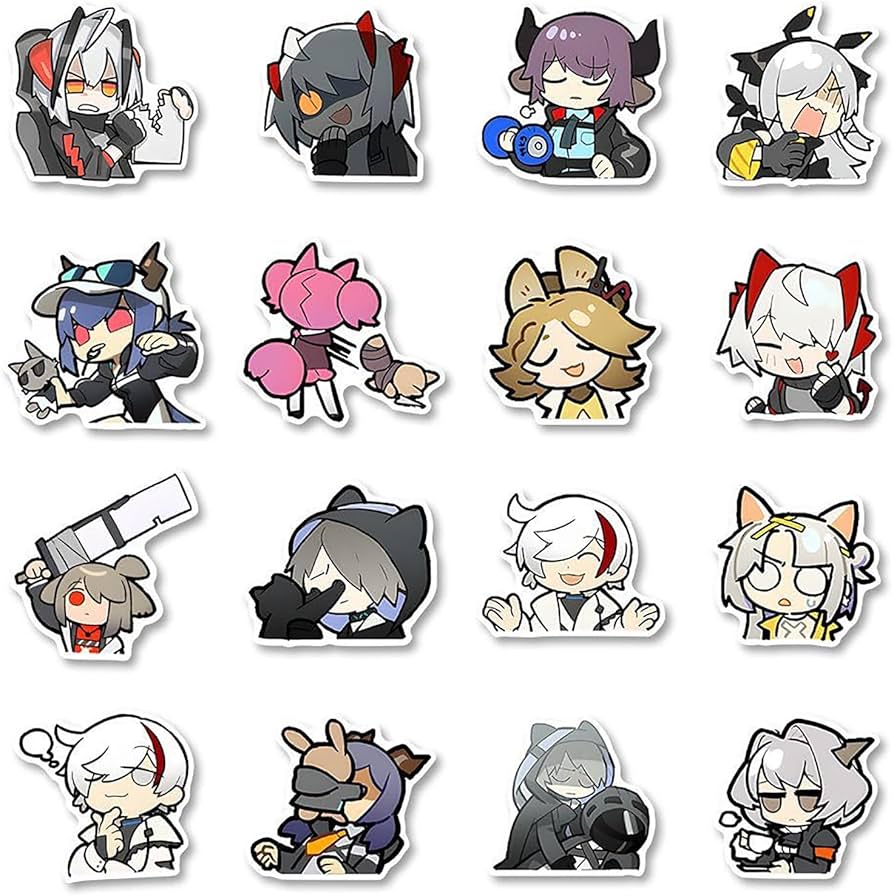 Amazon.co.jp: アークナイツ ステッカー 108枚セット シール アーク