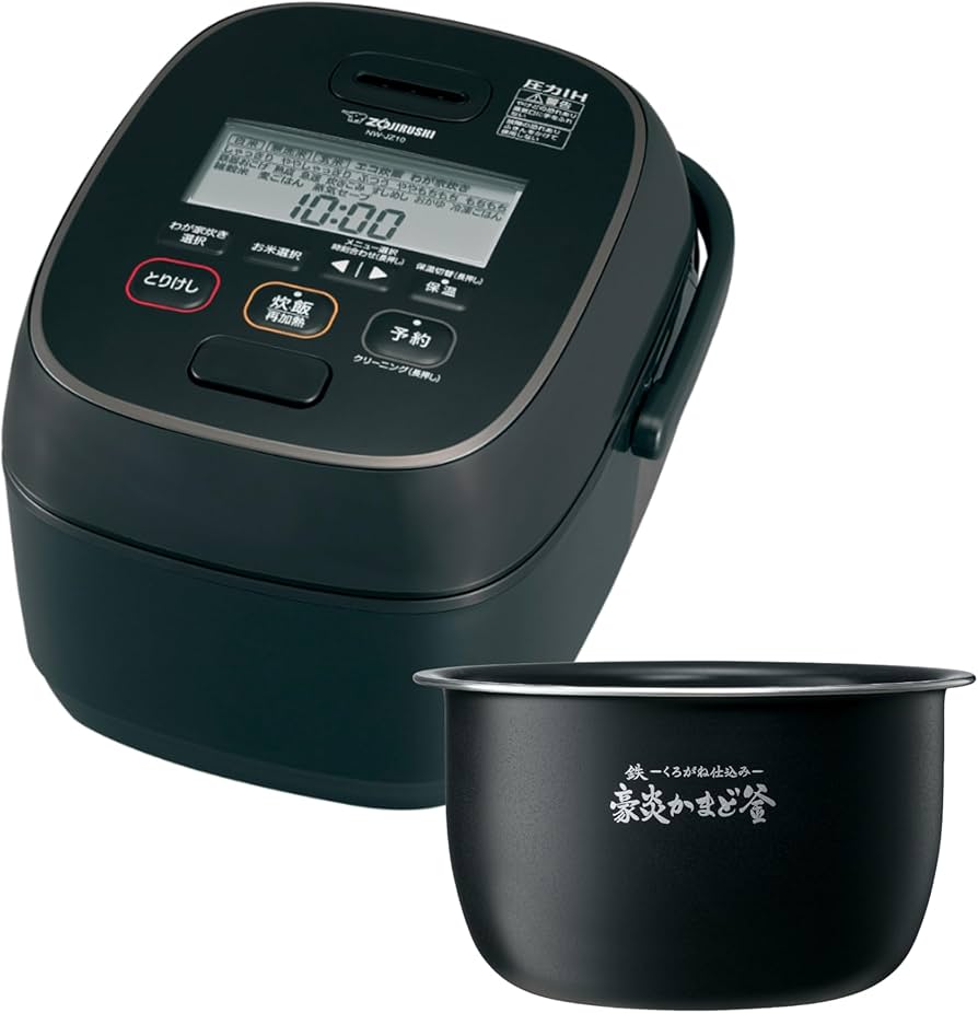 Amazon | 象印マホービン 炊飯器 5.5合 極め炊き 豪熱大火力 圧力IH