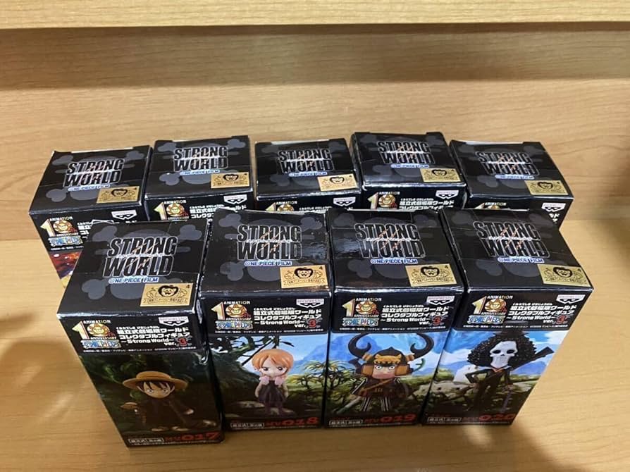 Amazon.co.jp: 麦わらの一味 全9種 ワンピース ONE PIECE ワールド