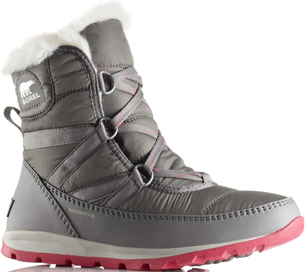 Amazon.com | Sorel Women's Whitney Short Lace Snow Boot, Quarry