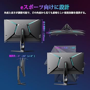 Amazon.co.jp: Minifire 27インチ ゲーミングモニター ゲーミング