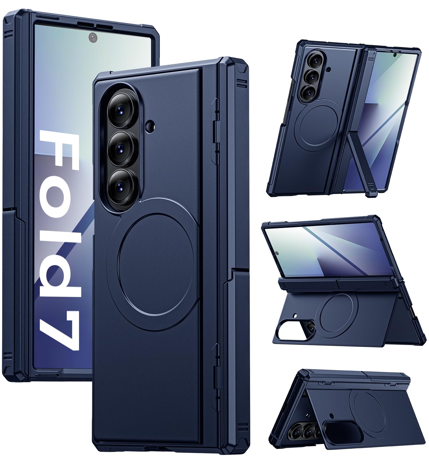 Amazon.com: Kaiiecal for Samsung Galaxy Z-Fold-7 Case: Magnetic