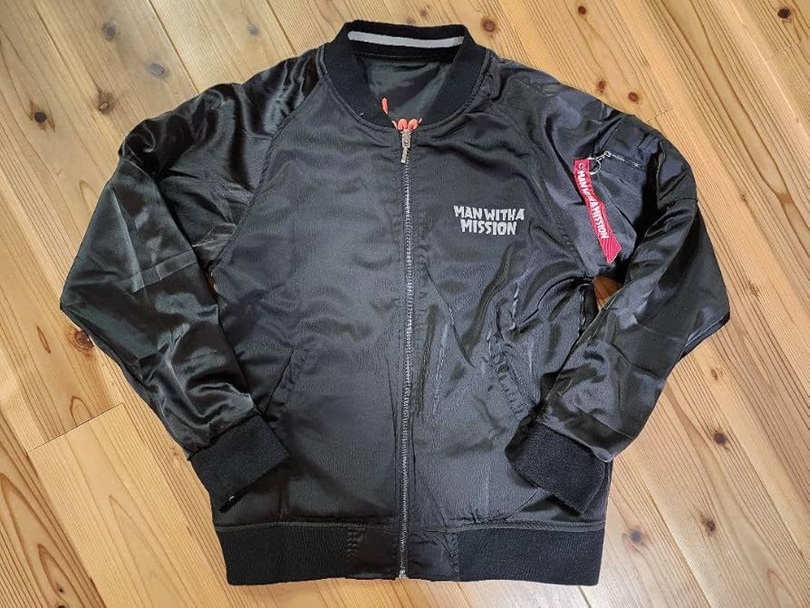 マンウィズ スカジャン MAN WITH A MISSION マンウィズ リバーシブル