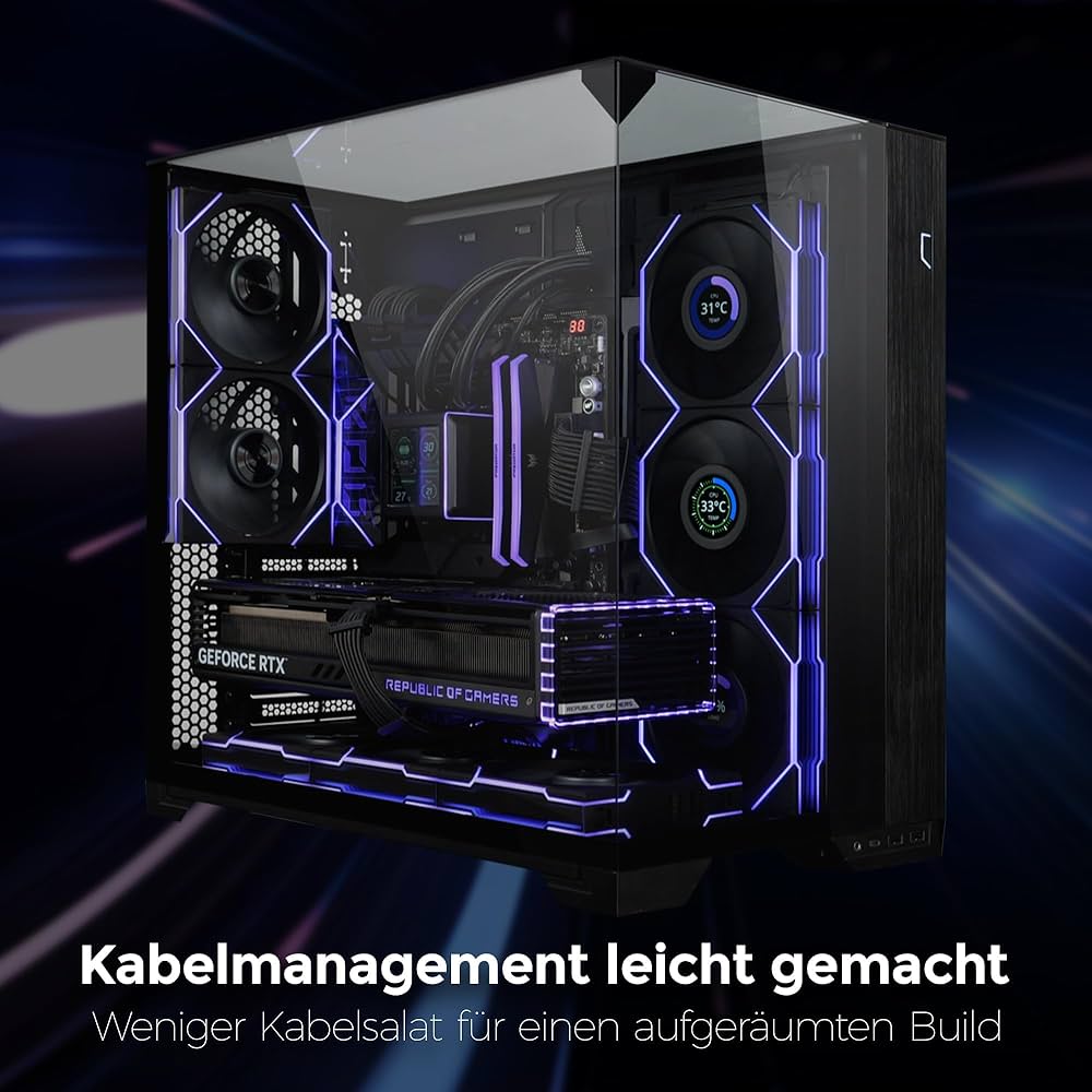 Amazon.co.jp: LIANLI 120mm ARGBケースファン リバースブレードモデル