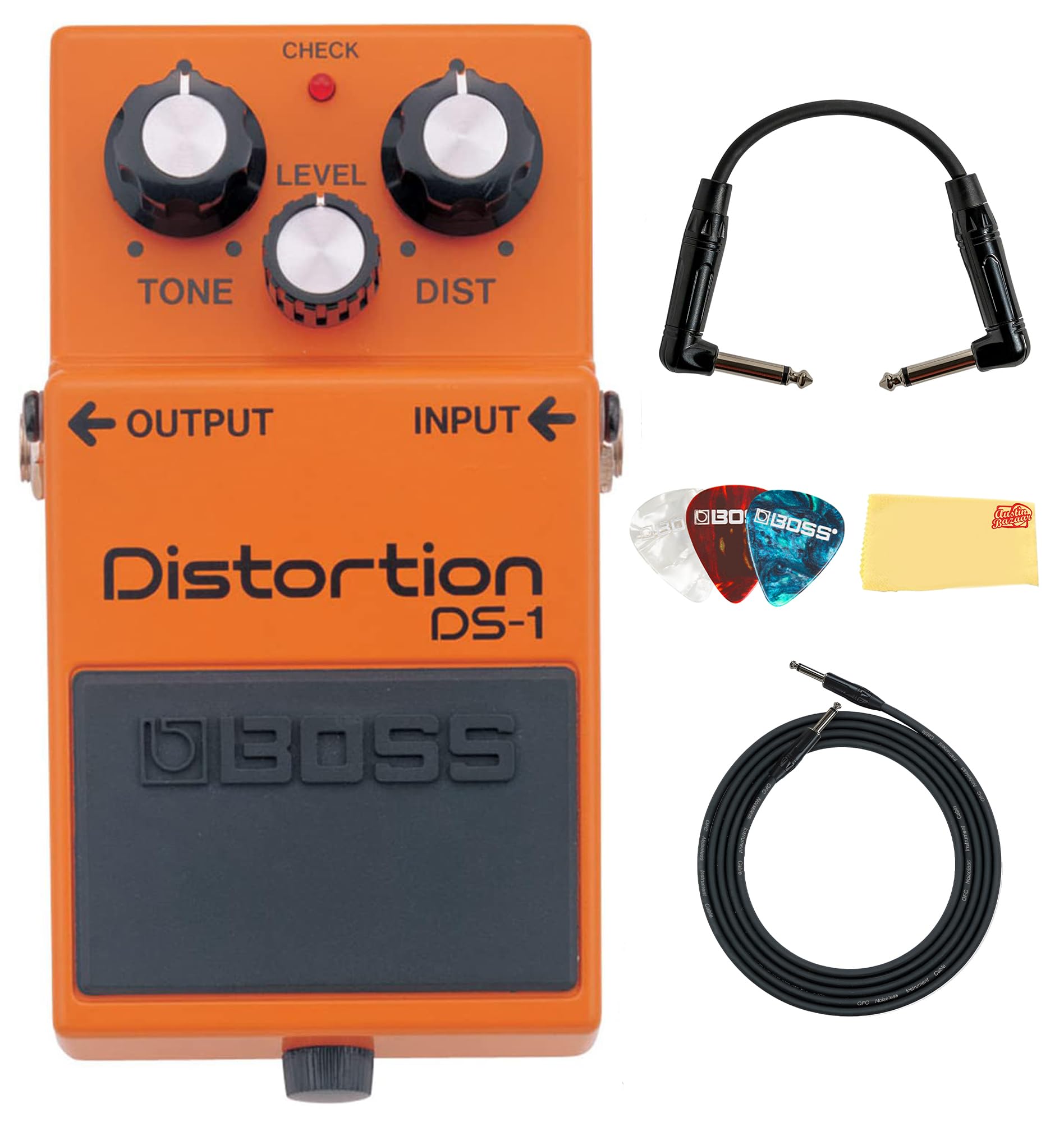Amazon.com: Boss DS-1 Distortion Bundle with Gearlux Instrument
