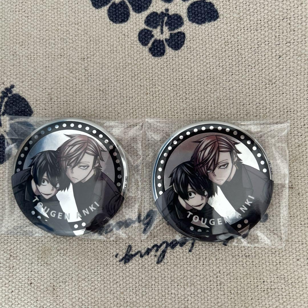 淀川真澄 ファボテリア メタル缶バッジ トレーディング缶バッジ 桃源