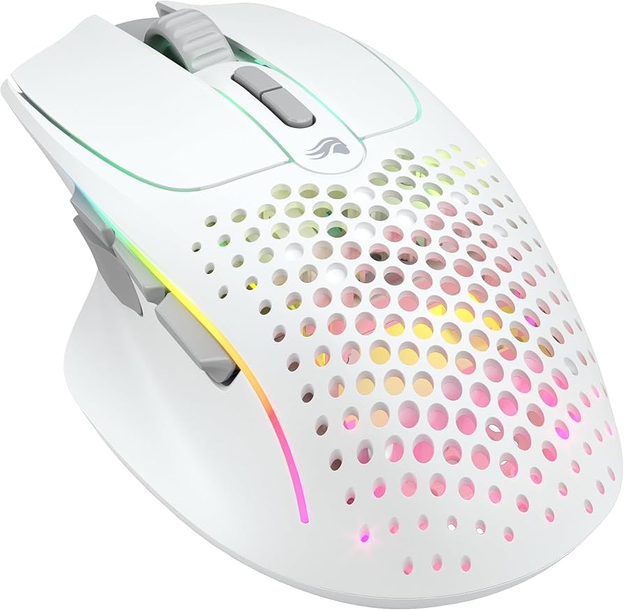 GLORIOUS Model I 2 Wireless - MMO Gaming Mouse (White), 9